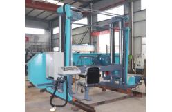 China Large Wood Working Portable Horizontal Band Sawmill Log Cutting Machine supplier