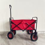 Customizable Logo Folding Wagon Cart Heavy Duty 80kg Load Capacity for sale