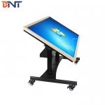Motorized 46'' 75 TV Trolley Stand For Electronic Whiteboard for sale