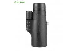 China 10X42 Green Coated Mobile Phone Mini Monocular Telescope Bk7 Prism Handwheel Focusing supplier