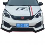 Body Kit Car Front Bumper Lip For 2018 Honda Fit for sale
