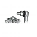 Right Thread Silver or Yellow Zinc Plated L Shaped Ball Joint Rod End Bearing for Steering Linkages for sale