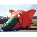 Outdoor Inflatable Elephent Tunnel Game For Children Park Games for sale