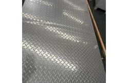 China Diamond Plate Checkered Stainless Steel Chequered Plate Non Slip supplier