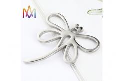 China OEM ODM Dragonfly Shaped Hollow Style Pendant DIY Metal Charms supplier