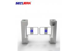 China Fingerprint and Slim Swing Turnstile Opener for office building turnstile barrier gate supplier