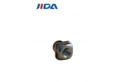 China H62 Nickel Plated Threaded Insert Nut Knurled Thumb Nuts M5 X 10.5mm supplier