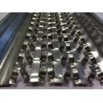 0.23 / 0.3mm Thickness High Ribbed Formwork 0.45m Width Hot Dipped Galvanized Material for sale