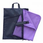 Wholesale Custom  Fitness Gym Sports Microfiber Towel with Mesh Bag for sale
