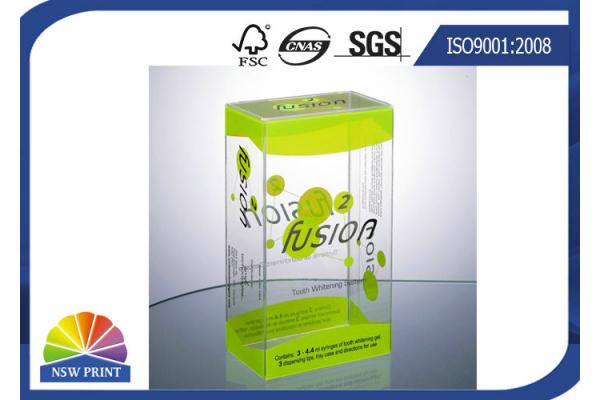 Plastic Clamshell Packaging Transparent PVC Boxes Eco Friendly And Recycled