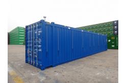 China 45ft Hard Open Top Shipping Container Steel Cover Material Transportion Storage supplier