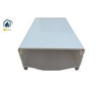 Square PVC NFT Hydroponic Channel For Easy Cleaning And Faster Growth for sale