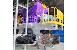 China PLC Tire Stee Wire Shredder Scrap Metal Waste Steel Pre Shredder supplier