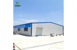 China Prefabricated Steel Structure Workshop with Corrosion Resistance supplier