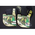 Trail Races Metal Custom Sports Medals Marathon 5K 10k Medallions 40*3MM Size for sale