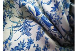 China 12OZ Recycled Cotton Canvas With Printed / Natural Cotton Fabric For Bags supplier