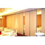 Aluminium Alloy Melamine Surface Folding Partition Walls , Interior Hotel Soundproof Room Dividers for sale