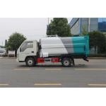Mini Cheaper  4x2  5CBM Compactor Garbage Truck Belt Side Hanging Barrel