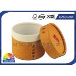Customized Cylinder Paper Packaging Tube , Food Grade Round Paper Tube Containers for sale
