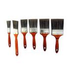 Black Polyester Flagged Bristle Paint Brush Chip Brush Set for sale