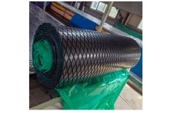 China 12mm Vulcanized Bonding Layer Conveyor Pulley Lagging Drum Pulley Rubber Lagging supplier