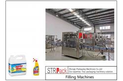 China Automatic Bottle Filling Capping Machine For Liquid Soap Laundry Detergent supplier
