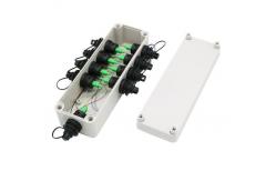 China Mini SC / ODVA MPO / Optitap Connector Box Outdoor IP67 Waterproof supplier