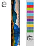 Lightweight Recycled Lenticular 3D Pictures Custom Ruler For School Student