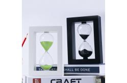 China 30 Second Sand Timer Hourglass Stool Wood Custom for Business Gifts supplier