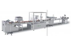 China 4 Nozzles 2500BPH 60ml Semi Automatic Bottle Filling Machine supplier