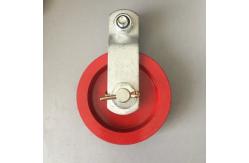 China 20mm 45mm 90mm Cast Iron Nylon Poultry Pulley Automatic Chicken Feeder System supplier