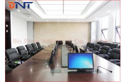 China 17 -19 Inch LED Screen Desktop Computer Lift With Goose Microphone supplier