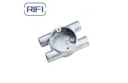 China 20mm/25mm  Electrical Malleable iron Circular Terminal Junction Box for Conduit Fittings supplier