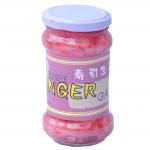 340g Chinese Sweet Pickled Ginger Slice White And Pink In Bottle for sale