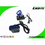Rechargeable Mining Cap Lights 15000lux Brightness High Beam IP68 1000 Cycles for sale