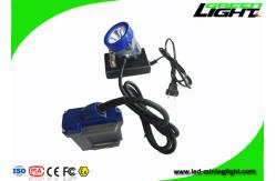 China Rechargeable Mining Cap Lights 15000lux Brightness High Beam IP68 1000 Cycles supplier