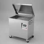135L 1800W Industrial Ultrasonic Cleaning Machine Stainless Steel for sale