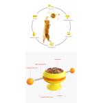 Catnip Ball Gyro Interactive Pet Toys Rotating Windmill Cat Toy ABS Turntable Function
