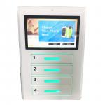 Android Network Mobile Smartphone Charging Station With display digital signage for sale
