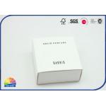 White Coated Paper Folding Cartons Custom Size Matte Lamination for sale
