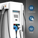 High Power CCS CHAdeMO EV Charger with LCD Display for sale