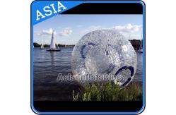 China 1.0mm PVC Transparent Used Inflatable Water Zorb For Water Pool supplier