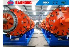 China Steel Wire Mesh Cable Armouring Machine PLC Control 2000mm Traction Wheel Diameter supplier
