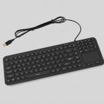 IP68 Washable Medical Industrial Backlit Keyboard With Function Keys,Numerica Keypad And Touchpad for sale