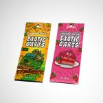 Custom Foil Printed k Bags 1ml Vape Pen Cartridge Packaging With Window for sale