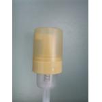 Minin Bottle Head Brushed Stainless Steel Foam Pump With Clear Overcap