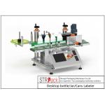 Desktop Jar / Cans Bottle Labeling Machine 20 - 60pcs/Min for sale