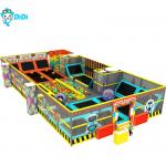 Customized Color Kids Indoor Trampoline Park Children Soft Play Fully Functional for sale