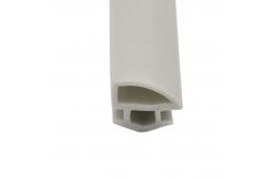 China 200M Roll PVC Rubber Strip Light Grey wardrobe door seal strip supplier