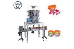 China Plastic Can Box Packing Can Filling Packing Machine For Laundry Pods supplier